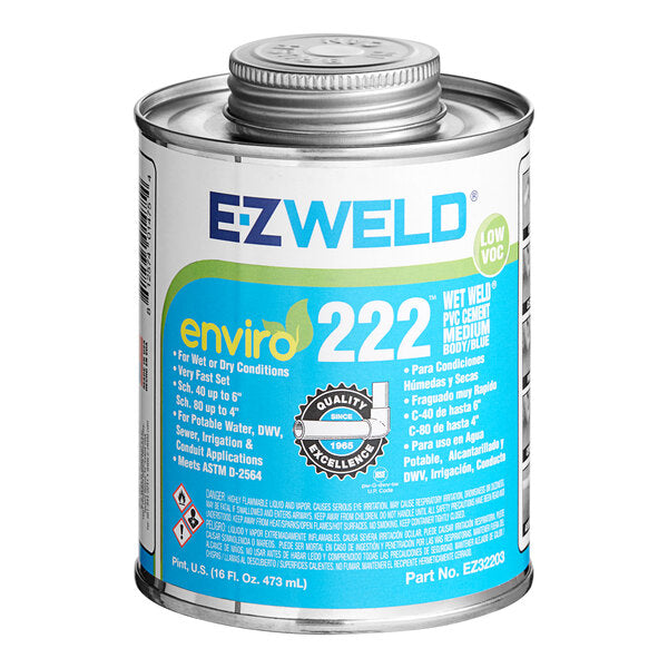 PVC CEMENT BLUE QUART - 946ML